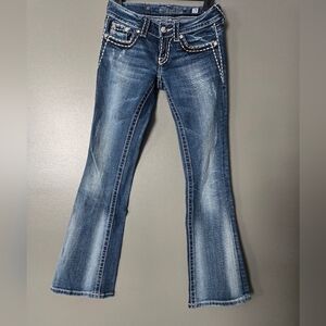 Miss Me Women's Boot Cut Jeans - Blue